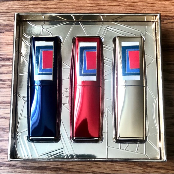 ✨HP✨NIB Estée Lauder THE MET 150 Limited Edition Lipstick Trio Set - Picture 4 of 10